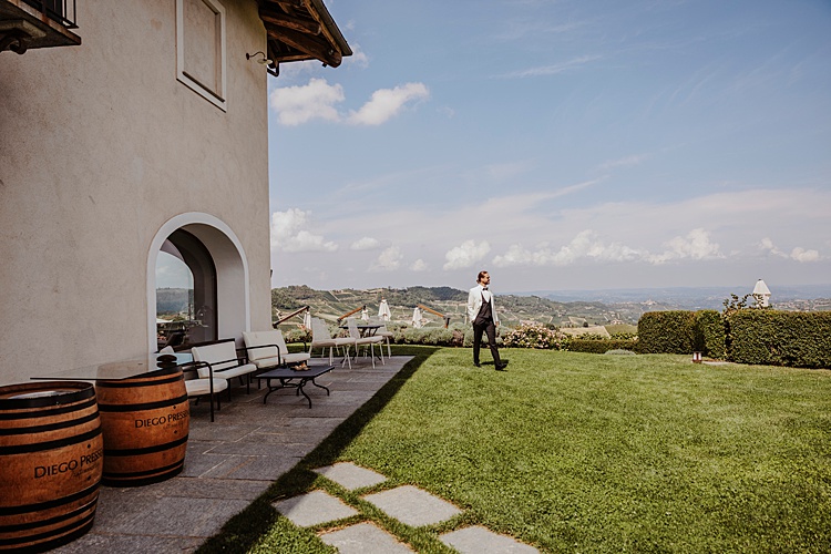 Deborah and Stephan, La Torricella, Monforte d’Alba, Italy
