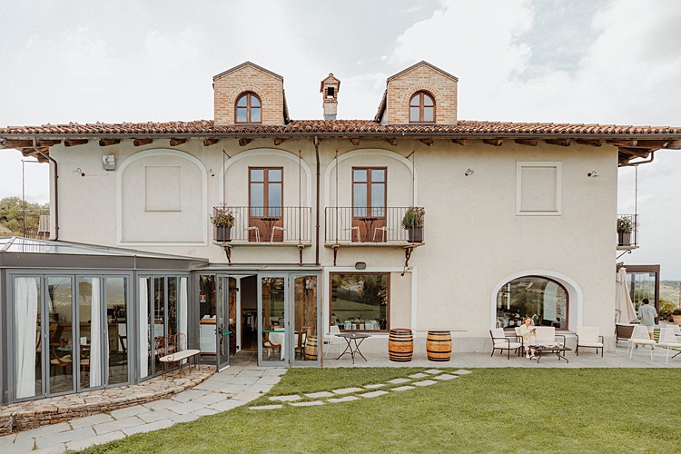 Deborah and Stephan, La Torricella, Monforte d’Alba, Italy