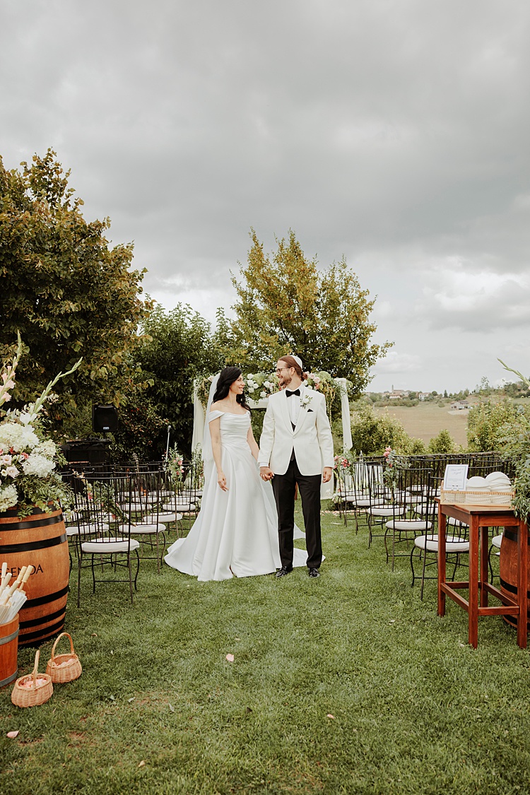 Deborah and Stephan, La Torricella, Monforte d’Alba, Italy