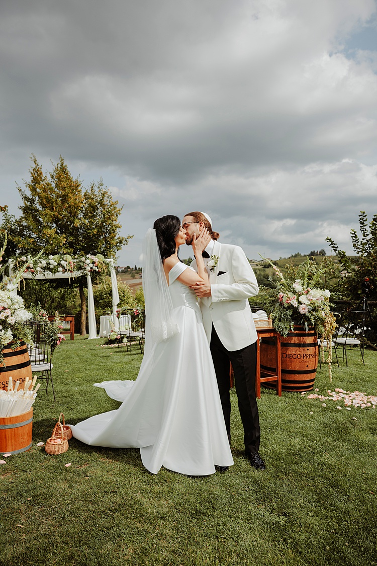 Deborah and Stephan, La Torricella, Monforte d’Alba, Italy