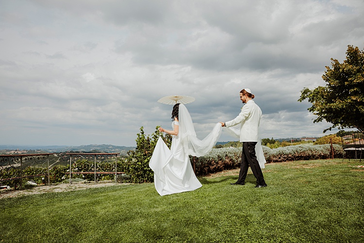 Deborah and Stephan, La Torricella, Monforte d’Alba, Italy