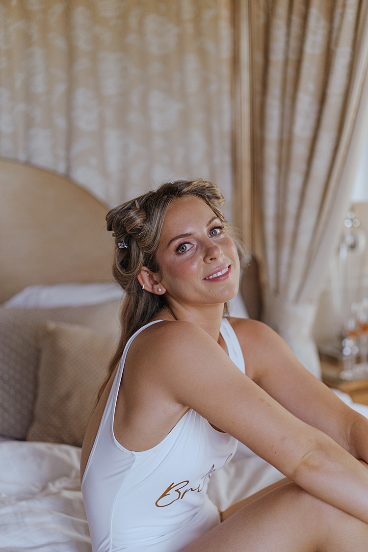 Mia and Bradley, Down Hall Hotel, Hatfield Heath, UK