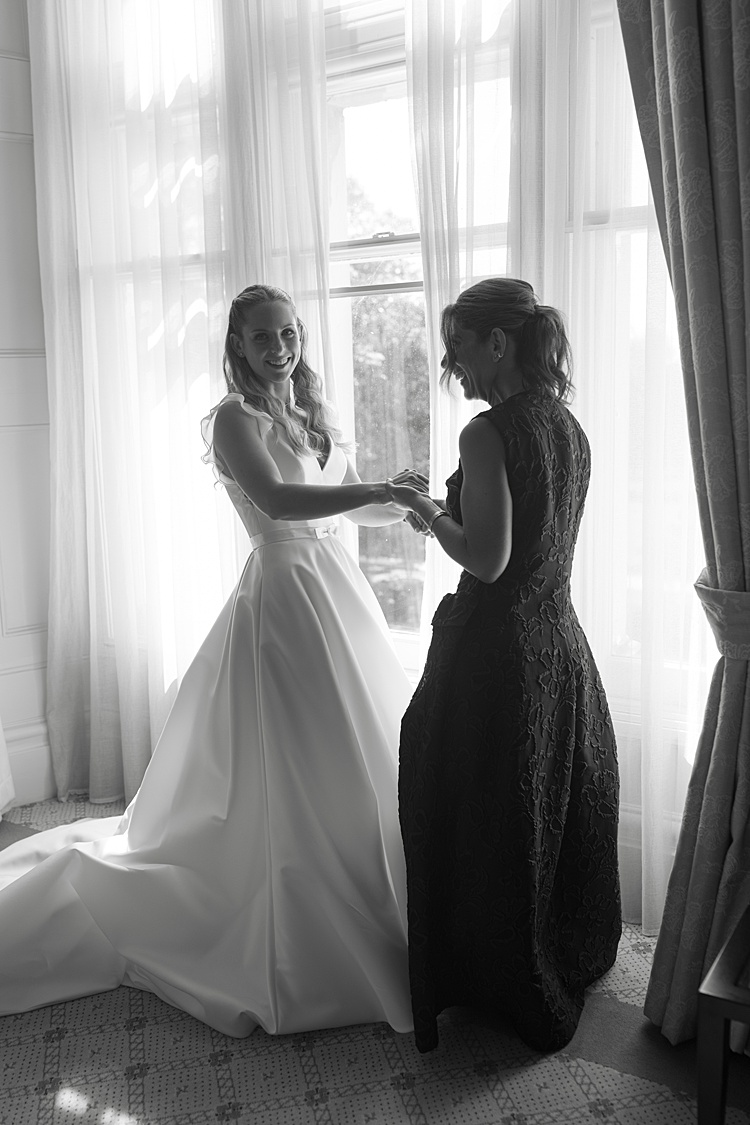 Mia and Bradley, Down Hall Hotel, Hatfield Heath, UK