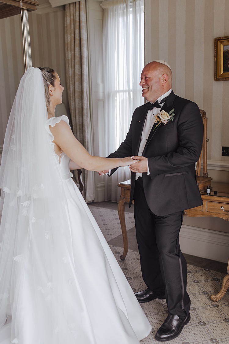 Mia and Bradley, Down Hall Hotel, Hatfield Heath, UK