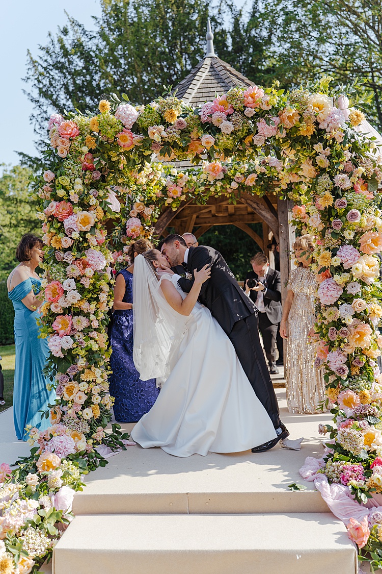 Mia and Bradley, Down Hall Hotel, Hatfield Heath, UK
