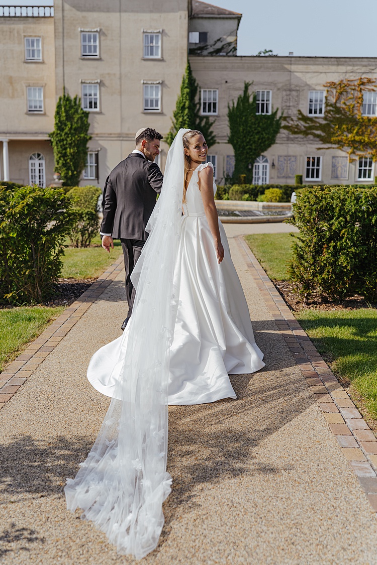 Mia and Bradley, Down Hall Hotel, Hatfield Heath, UK