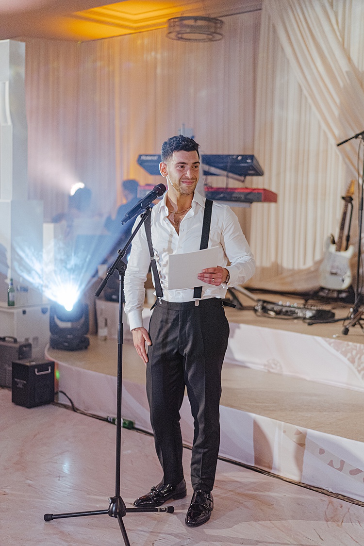 Mia and Bradley, Down Hall Hotel, Hatfield Heath, UK