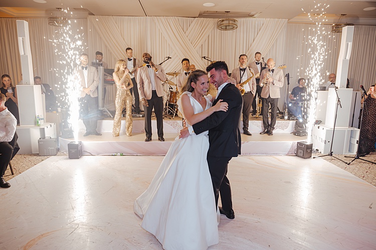 Mia and Bradley, Down Hall Hotel, Hatfield Heath, UK